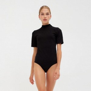 Джемпер (боди) женский MINAKU SLIM FIT: цвет чёрный