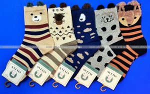 SYLTAN носки детские Мордочки с "ушками" для мальчиков