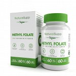 МетилФолат / Methyl Folate / 400 мкг, 60 капс. веган