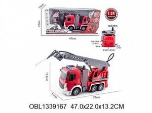 5802-1 машина пожарная р/у, 29 см, в коробке 1339167