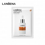 Маска для лица тканевая LANBENA Vitamin C Serum осветляющая