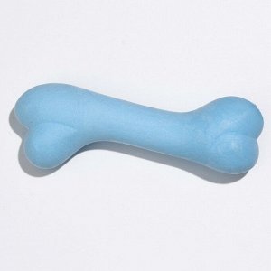 Игрушка плавающая "Кость-волна" Пижон Premium, вспененный TPR, 12,5 х 4 см, голубая