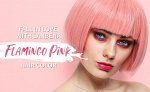 Розовый воск для укладки волос Lanbena
