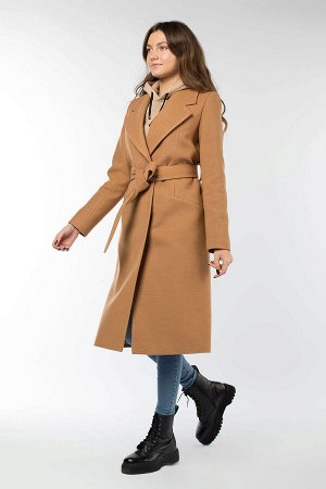 01-10219 Пальто женское демисезонное (пояс)