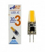 Лампа светодиодная LED-G4-Regular 3Вт 220-240В G4 4000К 250Лм