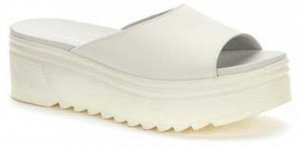 127512/06-02 белый натуральная кожа Полипротект(PPL) женские туфли открытые