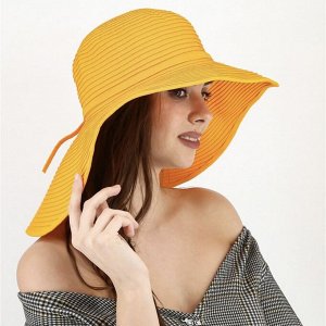 Шляпа Шляпа женская летняя пляжная с широкими полями повседневная на море. В жаркое время года очень важно обеспечить себе защиту и закрывать голову от прямых солнечных лучей. Шляпа прекрасно подходит