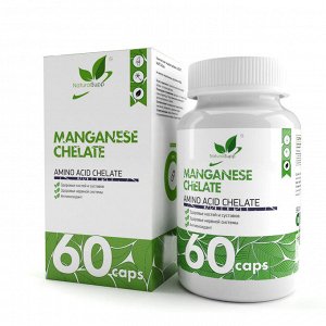 Марганец хелат / Manganese chelate / 5 мг, 60 капс.