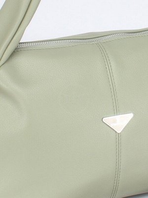 Сумка женская искусственная кожа Vishnya-21163,  1отд+еврокарман,  плечевой ремень,  зеленый SALE 246229