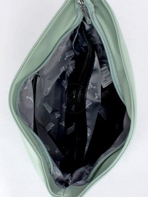 Сумка женская искусственная кожа Vishnya-21354,  1отд+карм/перег,  плечевой ремень,  зеленый SALE 246293