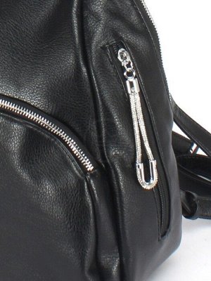 Рюкзак жен искусственная кожа Marrivina-21687,  1отд+евро/карм,  черный SALE 246259