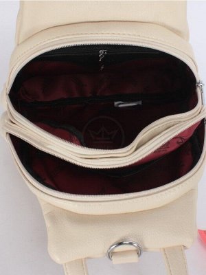 Рюкзак жен искусственная кожа Marrivina-21700,   (сумка change)  2отд,  св. бежевый SALE 246221