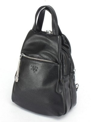 Рюкзак жен искусственная кожа Marrivina-21700,   (сумка change)  2отд,  черный SALE 246224