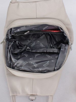 Рюкзак жен искусственная кожа Vishnya-20409,   (сумка-change),  1отд+еврокарман,  бежевый SALE 246239