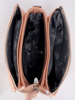 Сумка женская искусственная кожа Vishnya-1941-L 815,  3отд,  плечевой ремень,  розовый SALE 246211