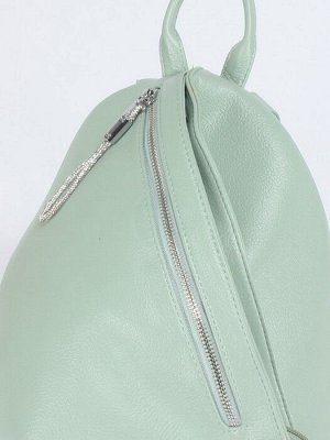 Рюкзак жен искусственная кожа Vishnya-21504,  1отд+еврокарман,  зеленый SALE 246314