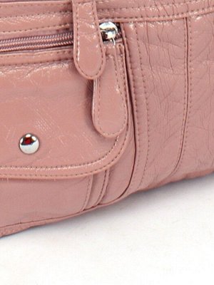 Сумка женская искусственная кожа Guecca-RY 3119  (рюкзак),  2отд,  розовый 246368