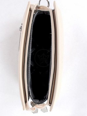 Сумка женская искусственная кожа Vishnya-20510-002,  3отд,   плечевой ремень,  бежевый SALE 246247