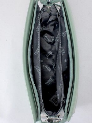 Сумка женская искусственная кожа Vishnya-20510-002,  3отд,   плечевой ремень,  светло-зеленый SALE 246244