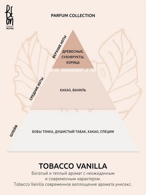 Гель для душа Beon ROYAL «Tobacco & Vanilla», 260 мл
