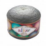 5 МОТКОВ - Пряжа Alize Дива Омбре Батик