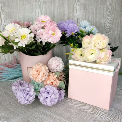 Праздничная и Цветочная упаковка по оптовым ценам — Цветы для декора, сухоцветы, стабилизированные цветы