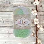 Пряжа Alize Белла батик 100