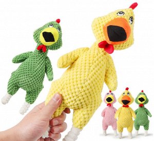 Мягкая игрушка Петух с писком