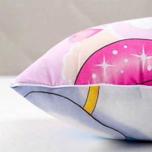 Подушка детская из поплина 50x70 - Карусельки 50х70