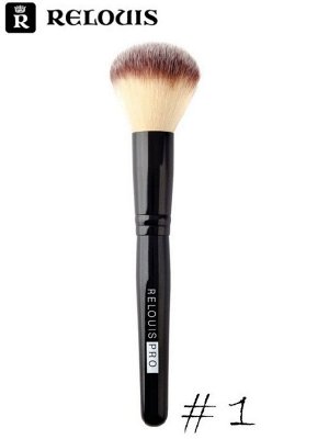 RELOUIS / Кисть косметическая №1 для пудры PRO Powder Brush