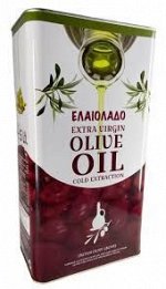 Масло оливковое  Elaiolado Extra Virgin нерафинированное в  ж.б. Греция.