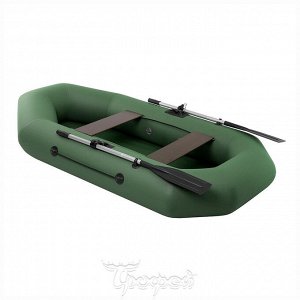 Лодка ПВХ Шкипер 240 (зеленый) Тонар