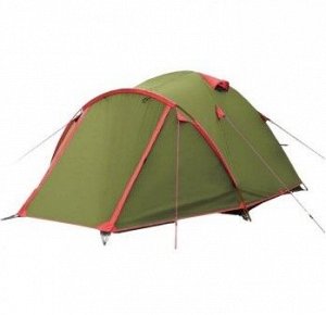 Палатка CAMP 2 зеленый (TLT-010) Tramp