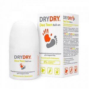 Драй Драй Парфюмированный дезодорант для подростков Deo Teen, 50 мл (Dry Dry, Дезодоранты)