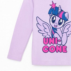 Футболка с длинным рукавом «Искорка», My Little Pony, рост 98-104