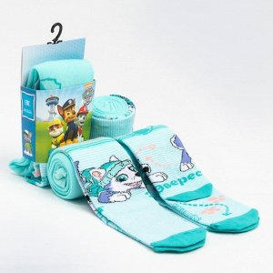 KAFTAN Колготки PAW PATROL &quot;Эверест&quot; мятный