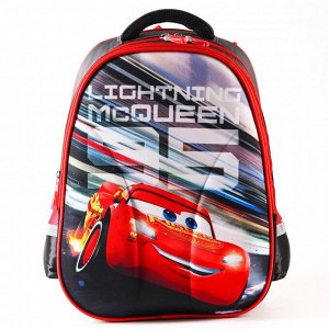 Рюкзак школьный "MCQQUEEN", 39 см х 30 см х 14 см, Тачки