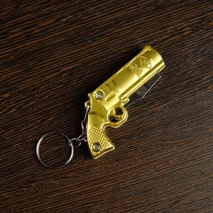 СИМА-ЛЕНД Нож складной, брелок &quot;Револьвер&quot; 11 см, микс, рукоять пластик