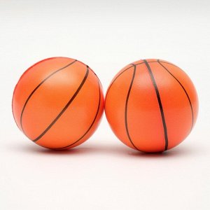 Мячик зефирный "Чемпионы баскетбола", 6,3 см, 1 шт