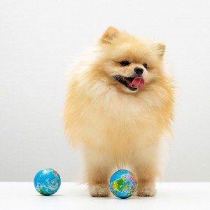 Мячик зефирный «Карта мира», 6.3 см, микс цветов
