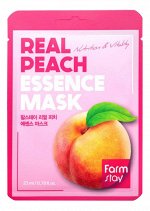 Тканевая маска с экстрактом персика Real Peach Essence Mask