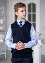 Активист жилет трикотажный т.синий.