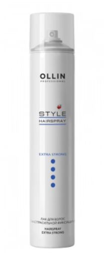 OLLIN STYLE Лак для волос экстрасильной фиксации 450 мл