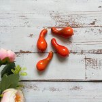 Искусственная мини тыква 4см 4 шт