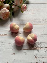 Искусственные персики 3,5см 4шт набор