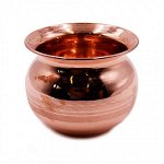 Медная лота для настаивания медной воды d-10см h-8.5см 500ml