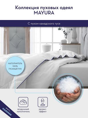 MedSleep Детское одеяло всесезонное Mayura, 100% гусиный пух (110х140 см)