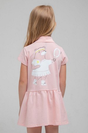 Платье для девочки Crockid КР 5747 светло-розовый к338
