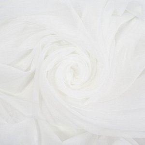 Комплект штор для кухни «Дороти», 280х180 см, цвет белый