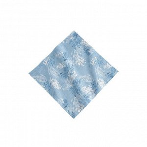Штора на ленте Azure, размер 145х270 см, цвет голубой